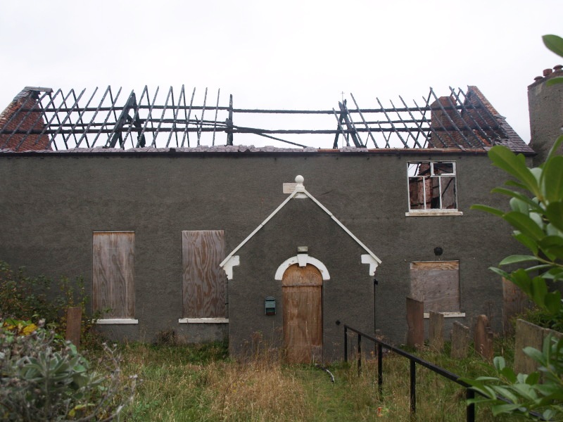 File:Baptist Chapel after fire, Kirkby in Ashfield, Nottm, Chrissie Smiff.JPG