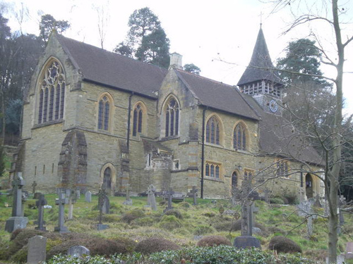 File:St Mary, Parish Church of Holmbury, Surrey VIKKI.jpg