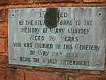 WA - Coventry, Walsgrave Cemetery chapel sign.jpg